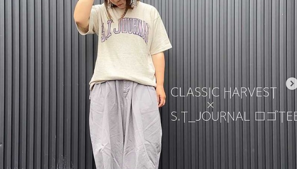 【CLASSIC HARVEST】ロゴTEE