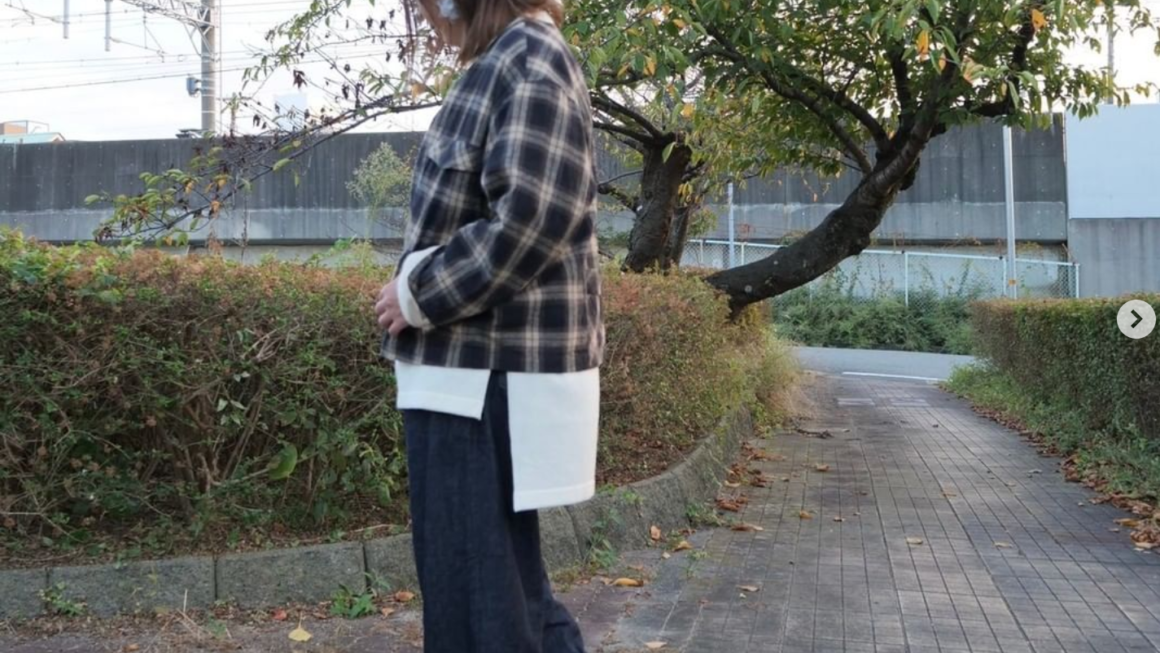 【チェックエコシャツ】